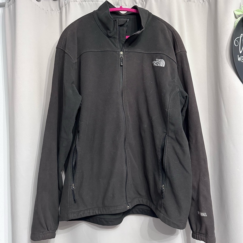The North Face Jacket - Soft Shell - XXL Black - Windwall